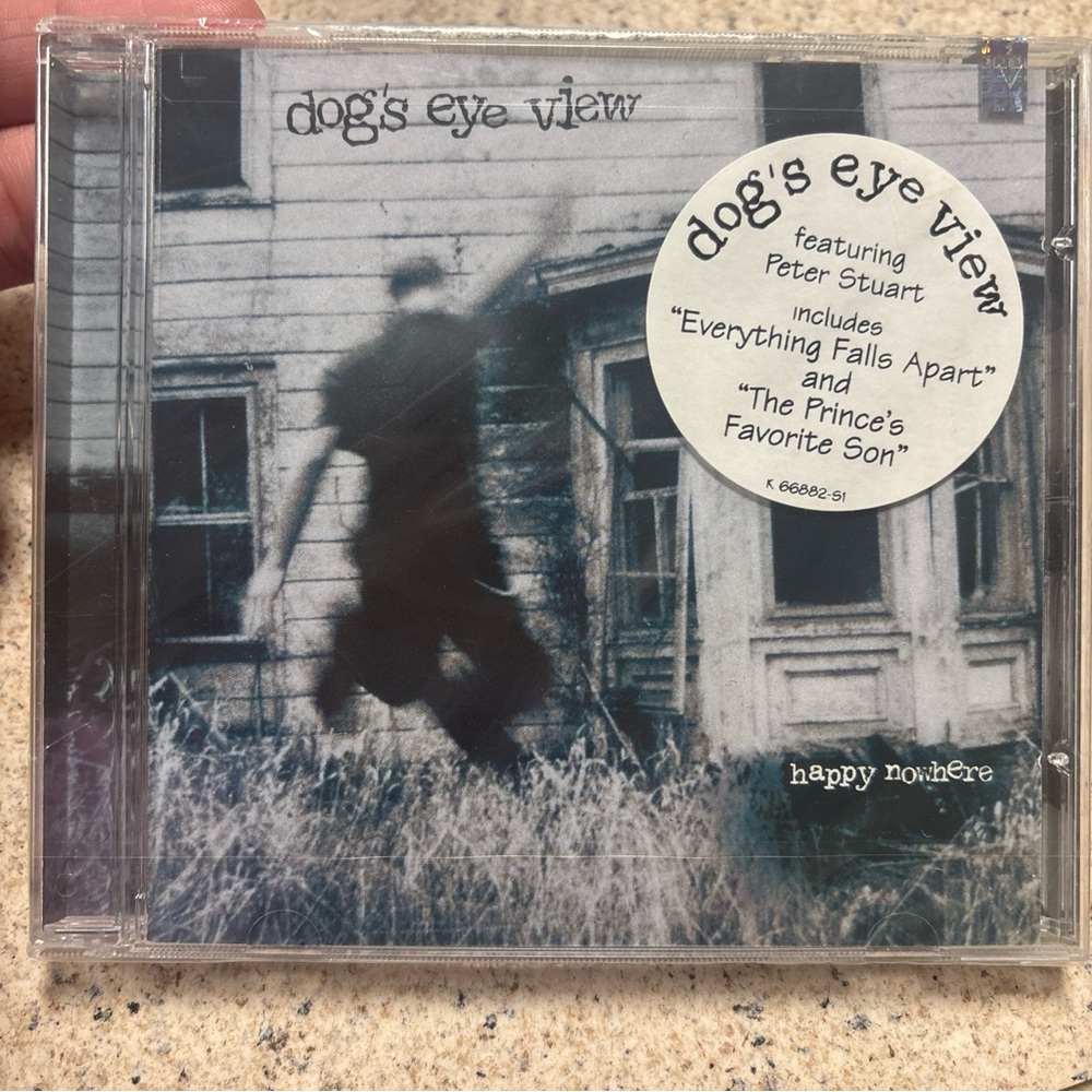 'Happy Nowhere' CD - Dog’s eye view new sealed packaging